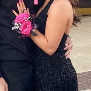 Sherri bill dress size 2 black